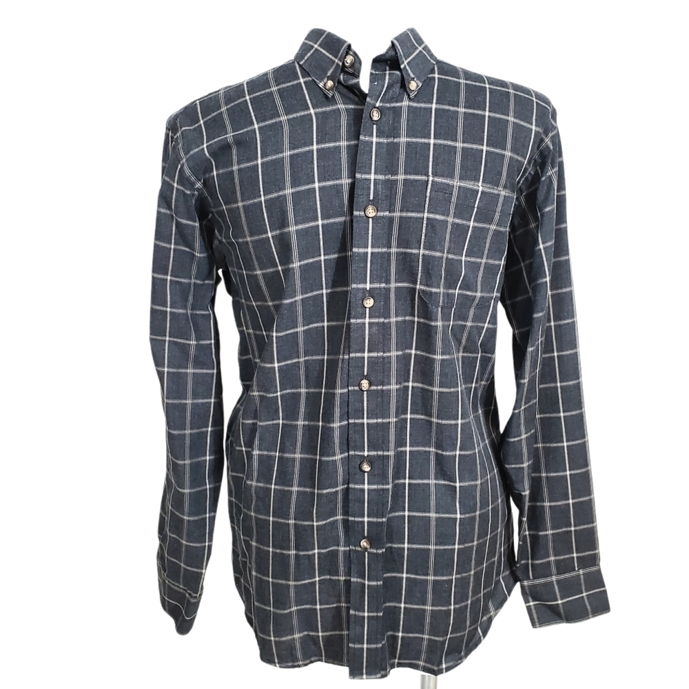Arrow Grey Plaid Button Down Shirt